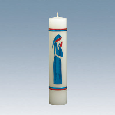 Virgin Mary Candle