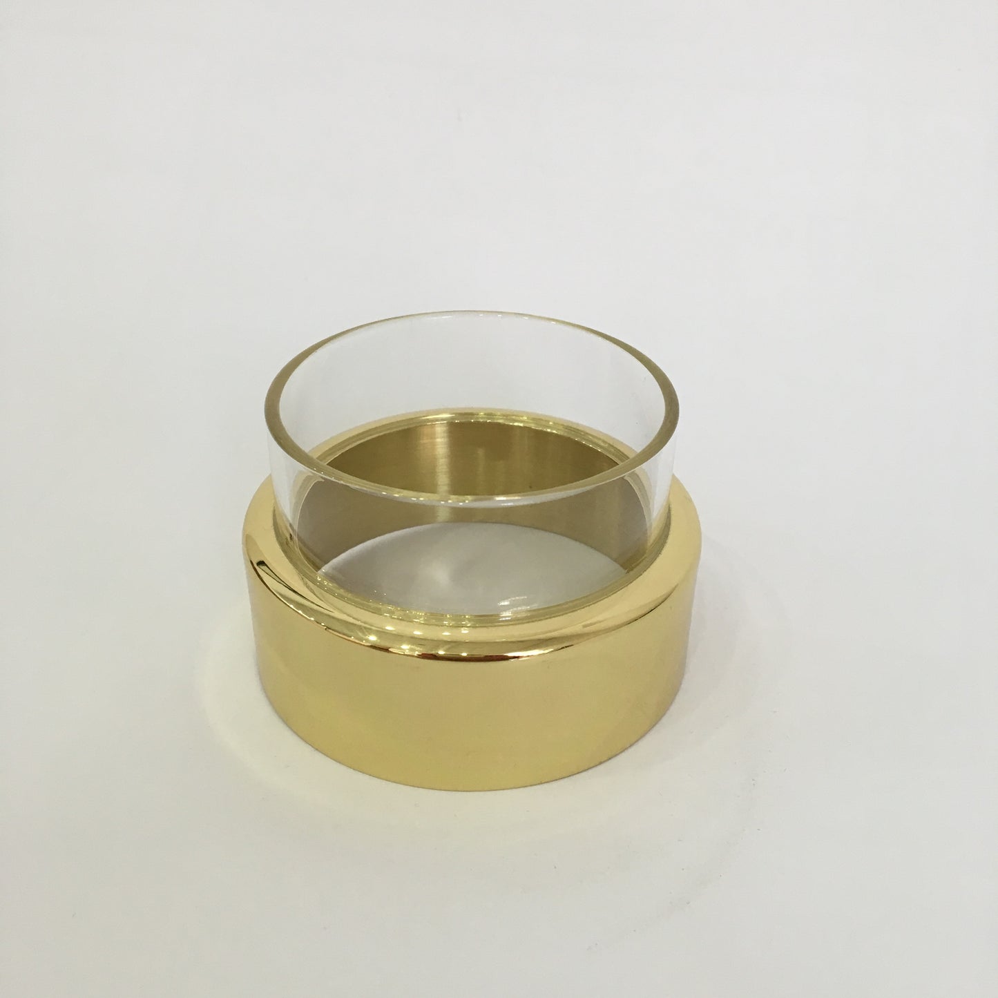Glass & Brass Flame Protector