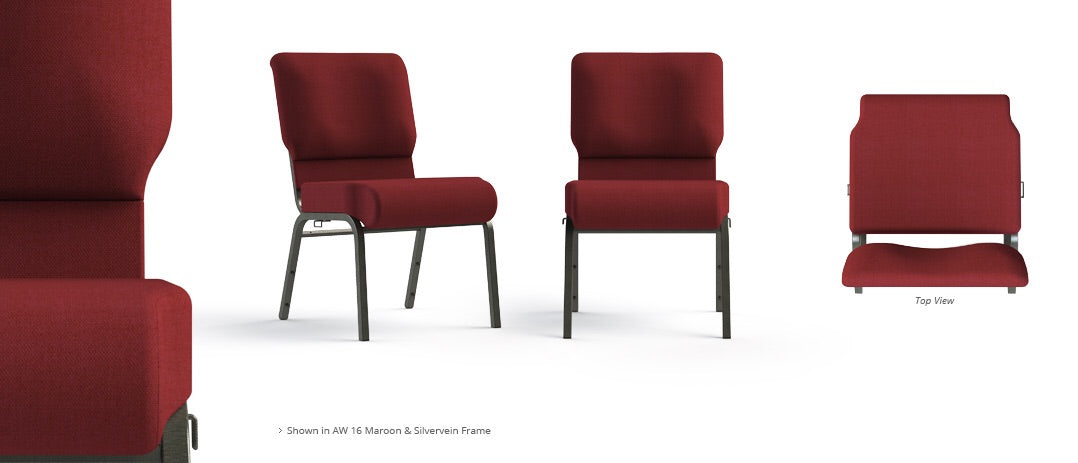 SS7701-20HZ Shown in Maroon with Silvervein frame.