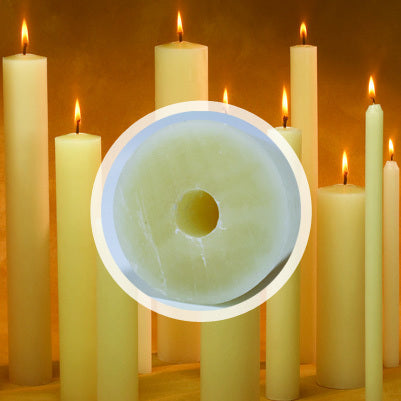 66% Large Diameter Beeswax Candles - Tenex Base