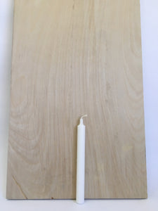 17/32" x 5" Plain End Candle