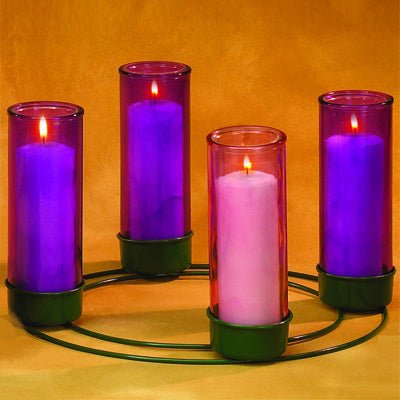 Advent Wreath with Cups
