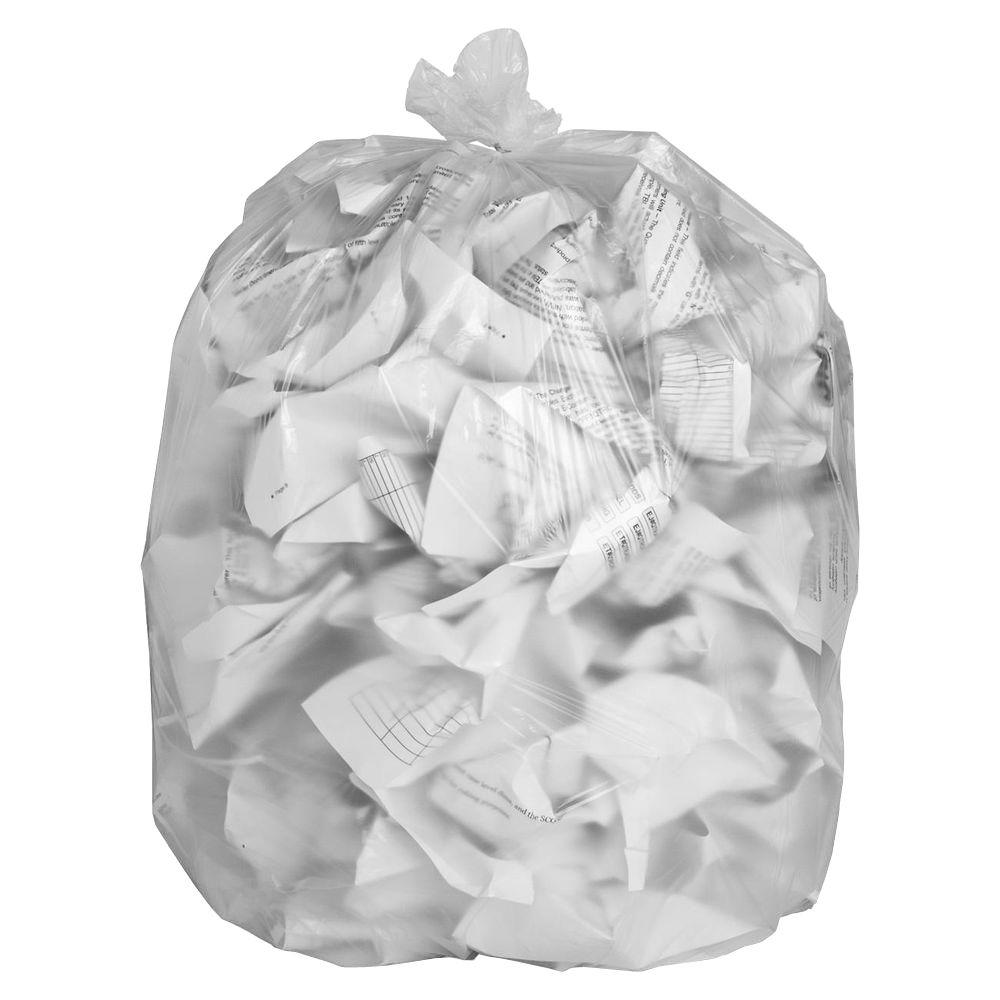 Extra Strong Clear Garbage Bags