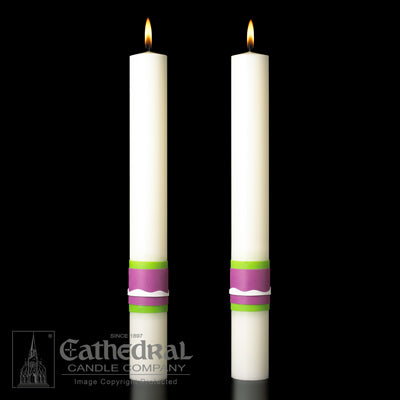 Easter Glory Altar Candles