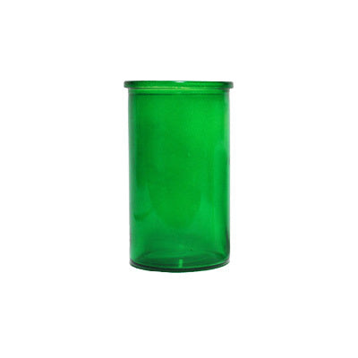 green 3 day glass globe