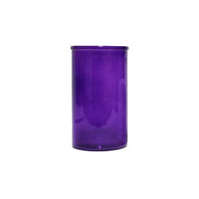 purple 3 day glass globe