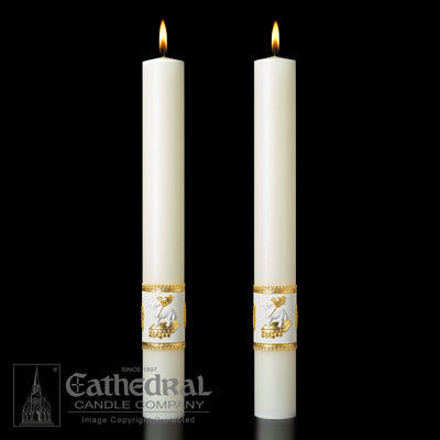 Ornamented Altar Candles