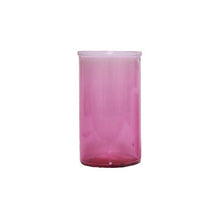 pink 3 day glass globe