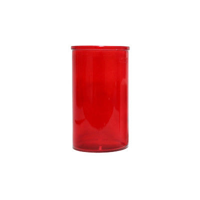 red 3 day glass globe