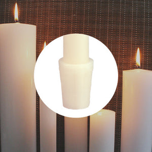 Self-Fitting Paraffin Candles