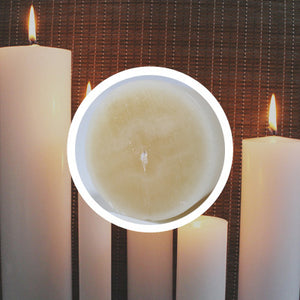White Paraffin Candle - Socket