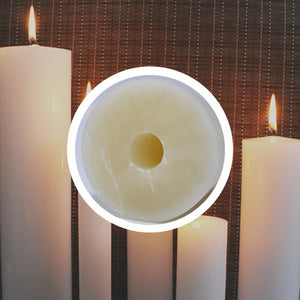 White Paraffin Candle - Tenex